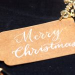 Christmas Kraft card gift tags – pack of 5